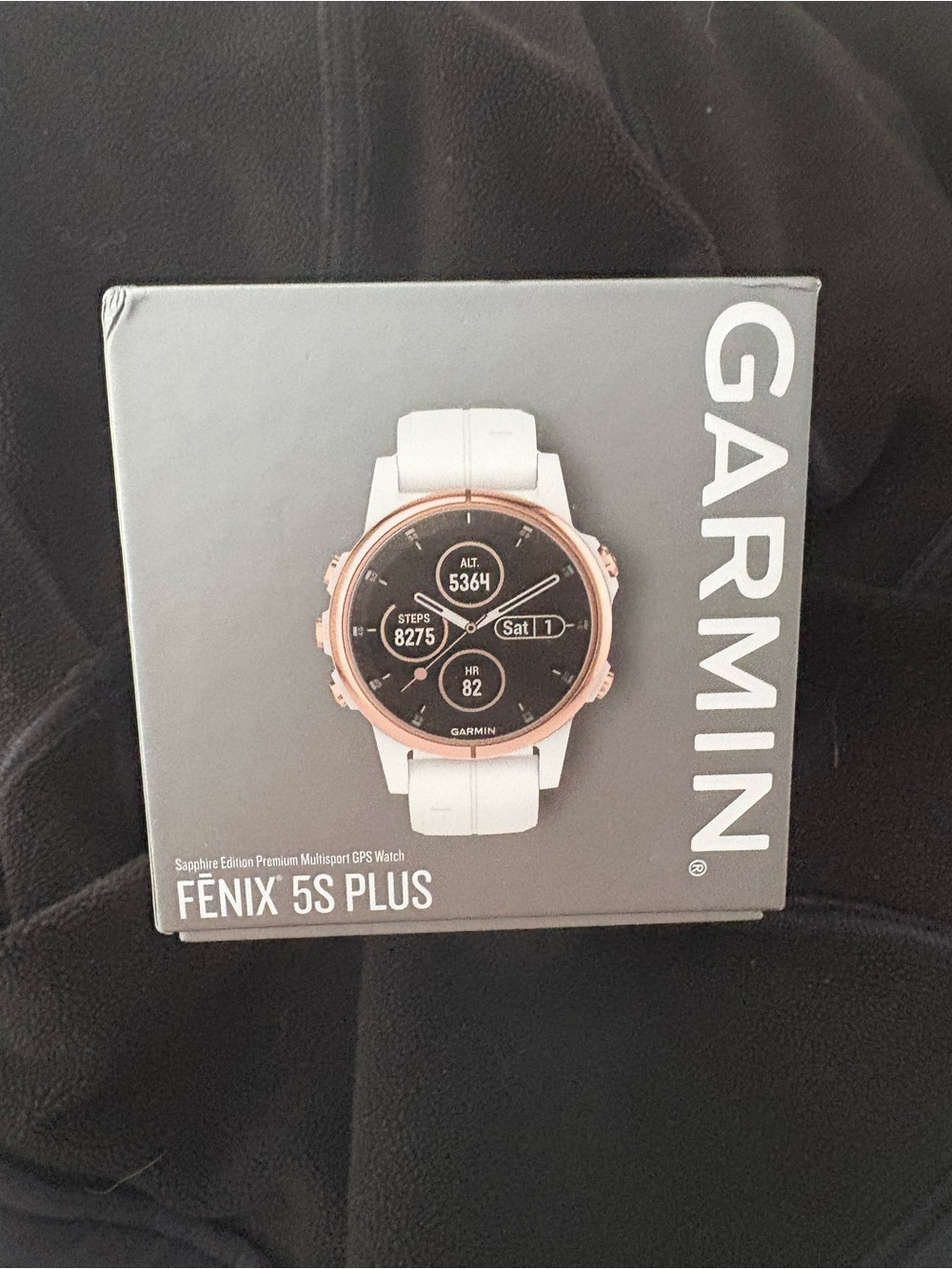 Garmin Fenix 5S Plus Rose Gold and White GPS Sport Watch